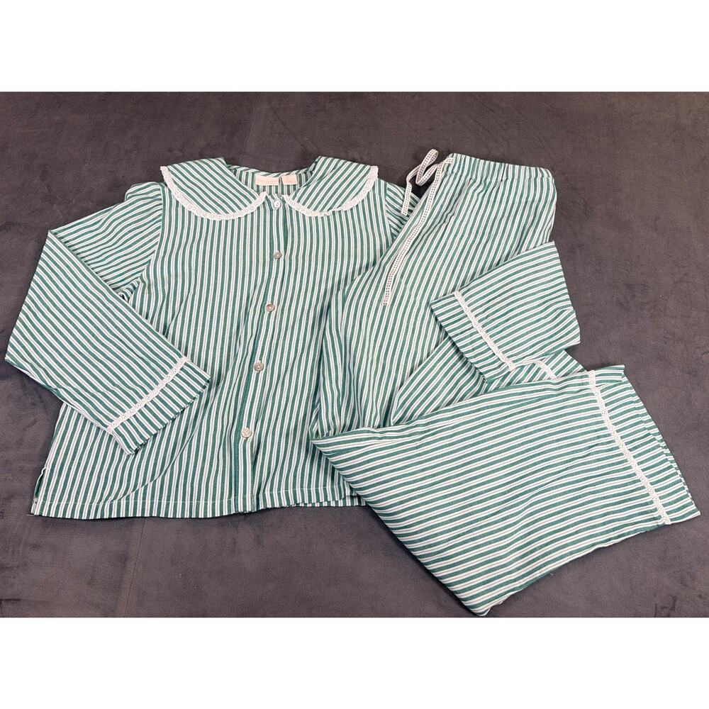 Rachel Ashwell Cotton Pajamas Women’s Small S Shabby Chic Cottagecore Colonial - Picture 2 of 16